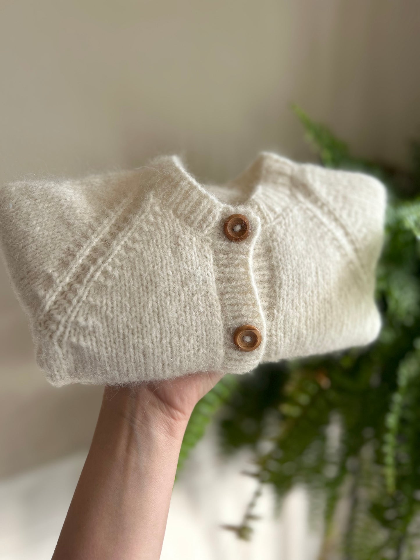 Made to Order Drops of Air Alpaca Cardi
