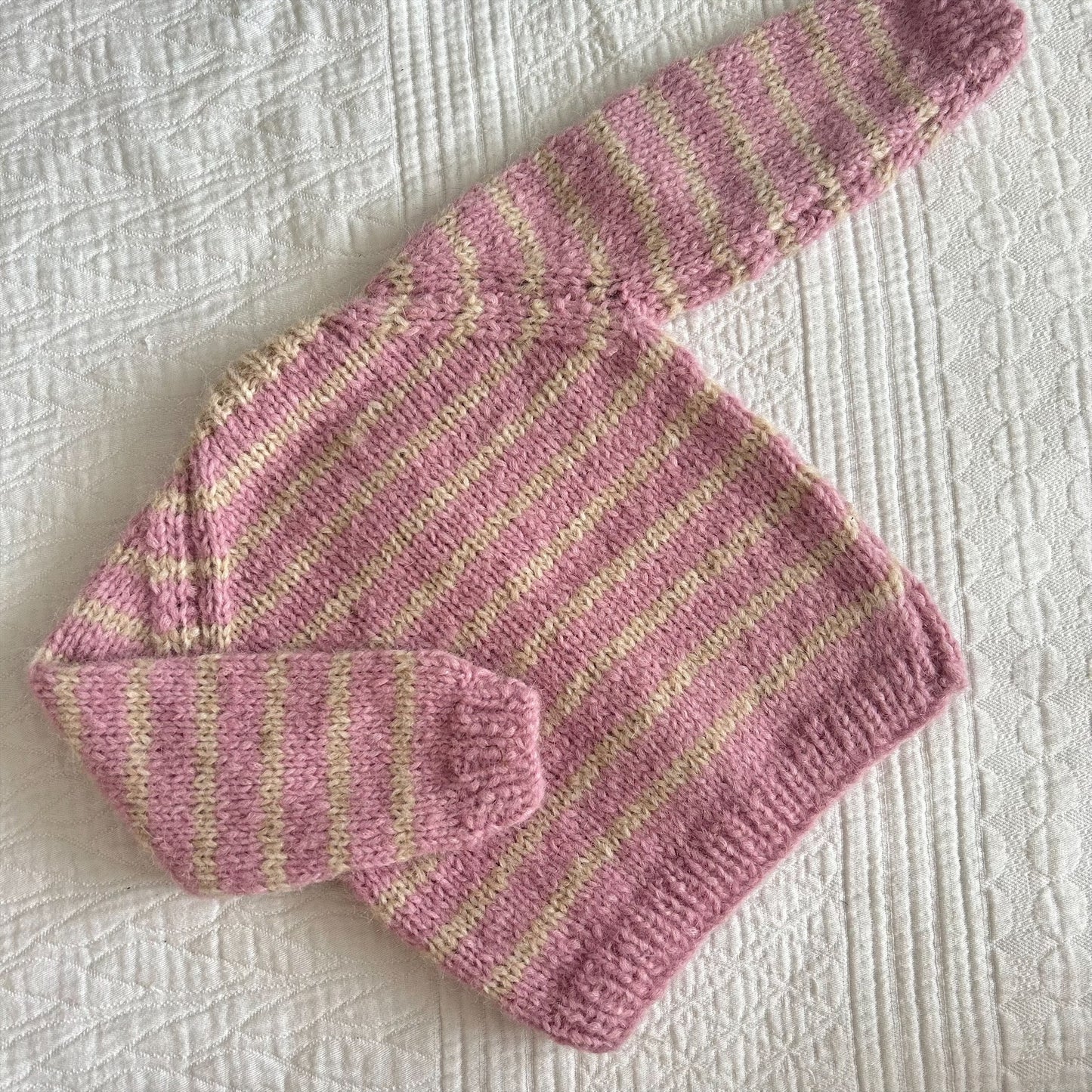 0-3 Month Alpaca Handknitted Cardi