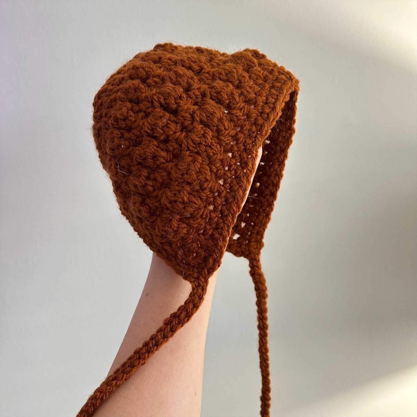 Handknitted Bonnet 0-3 months