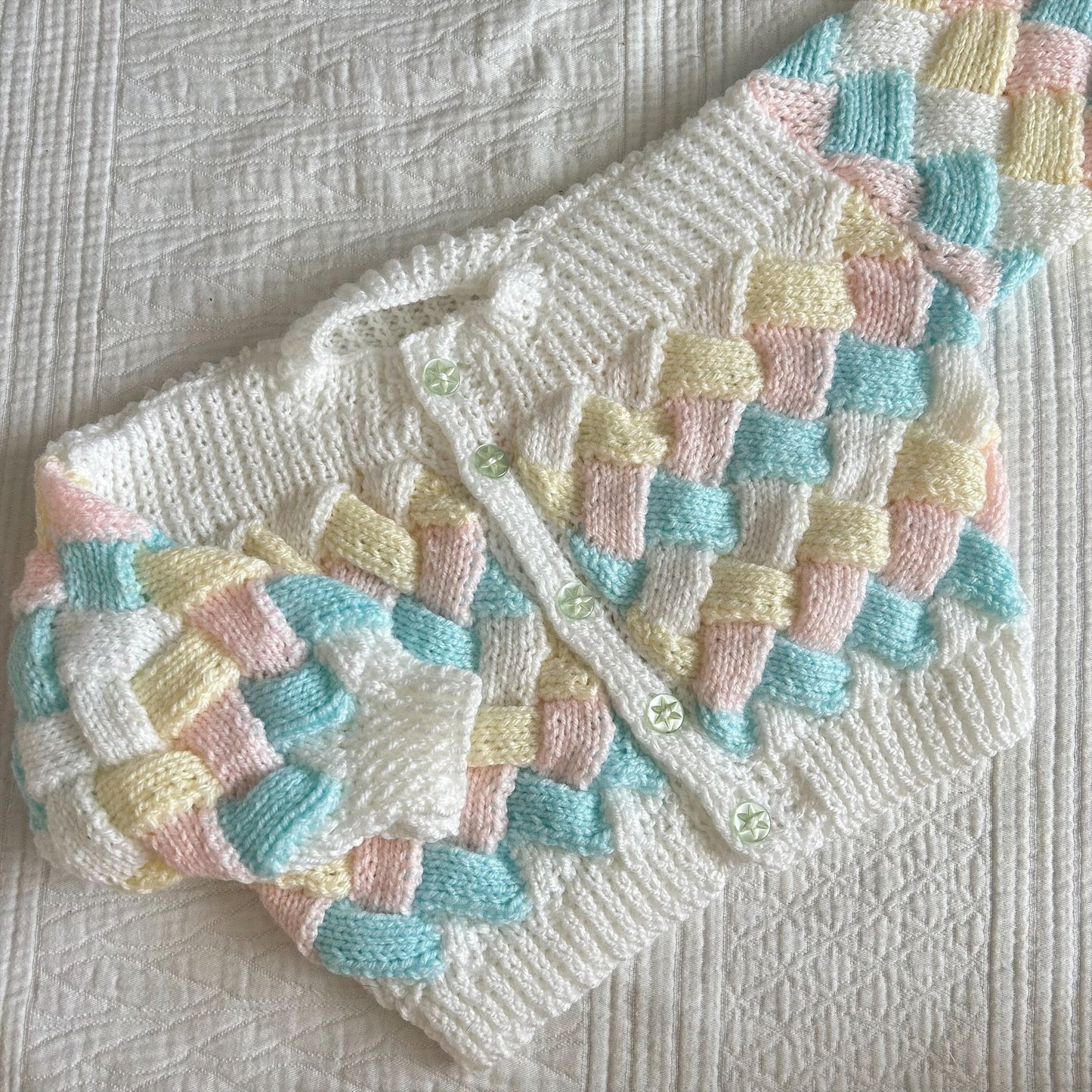 6-12 Months Handknitted Cardi