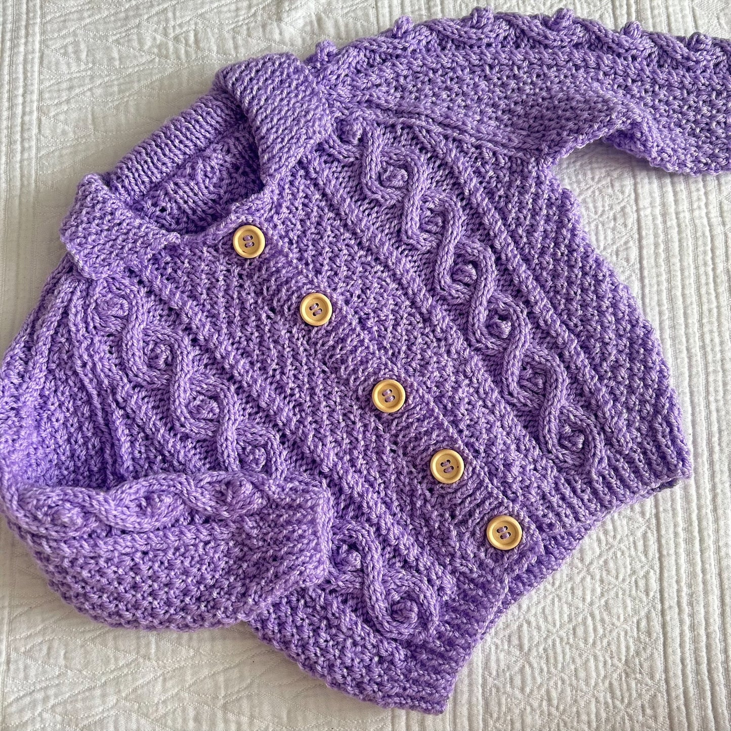 Age 12-18 months Years Handknitted Cardi