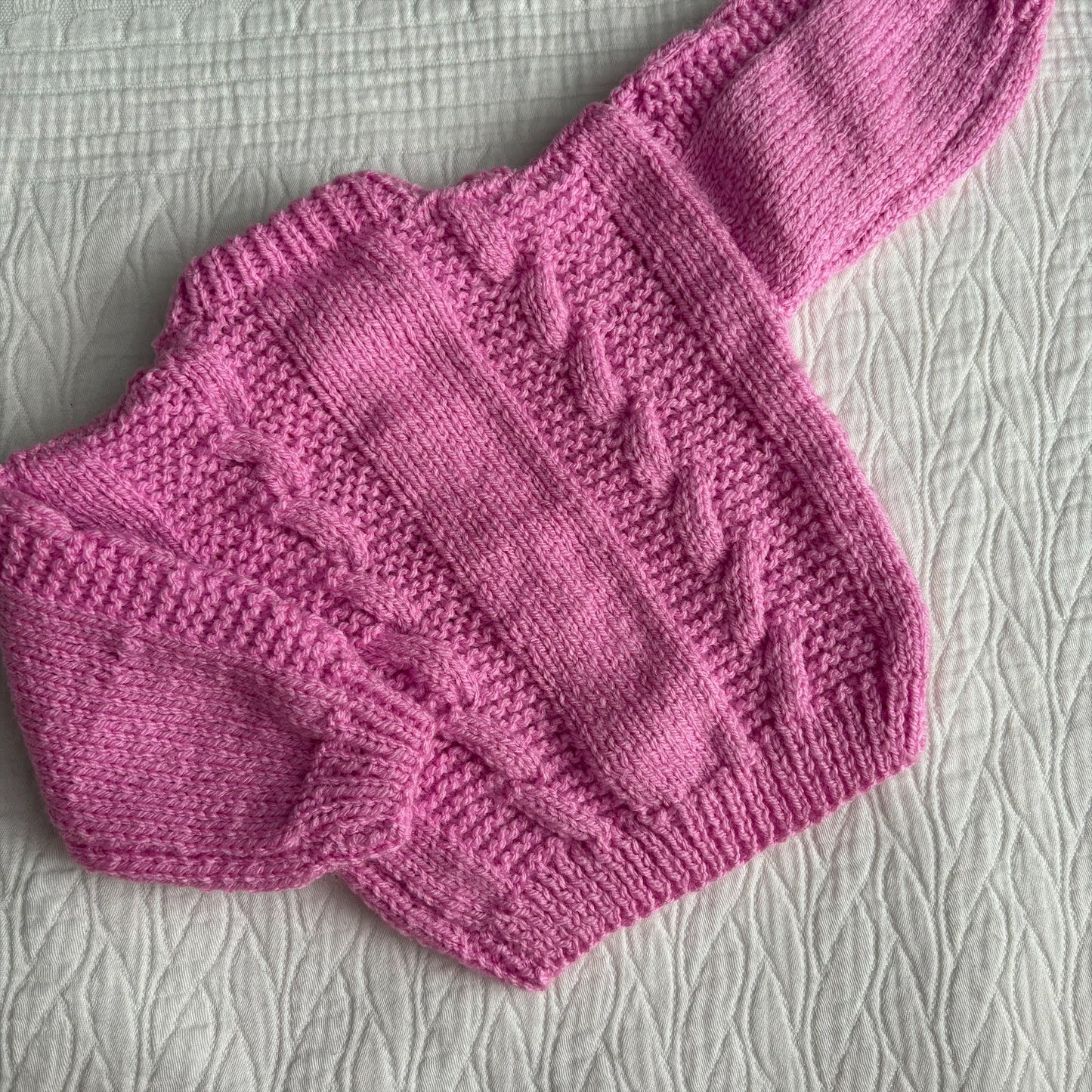 3-6 Month Handknitted Cardi