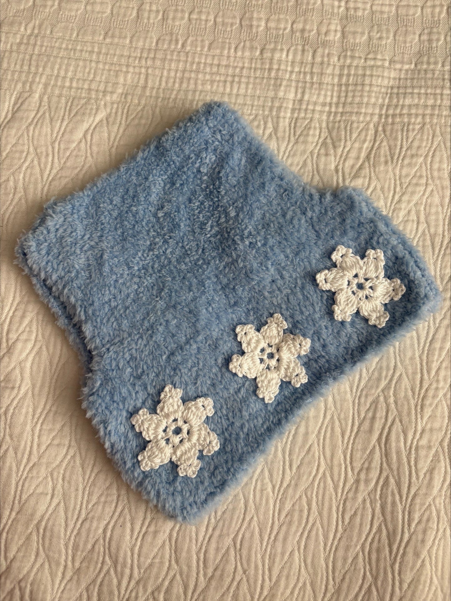 3-6 Month Handknitted Snowflake Gilet