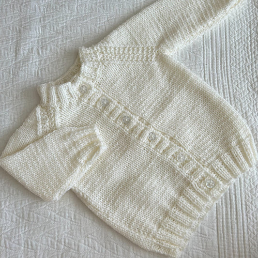 6-12 Month Handknitted Cardi