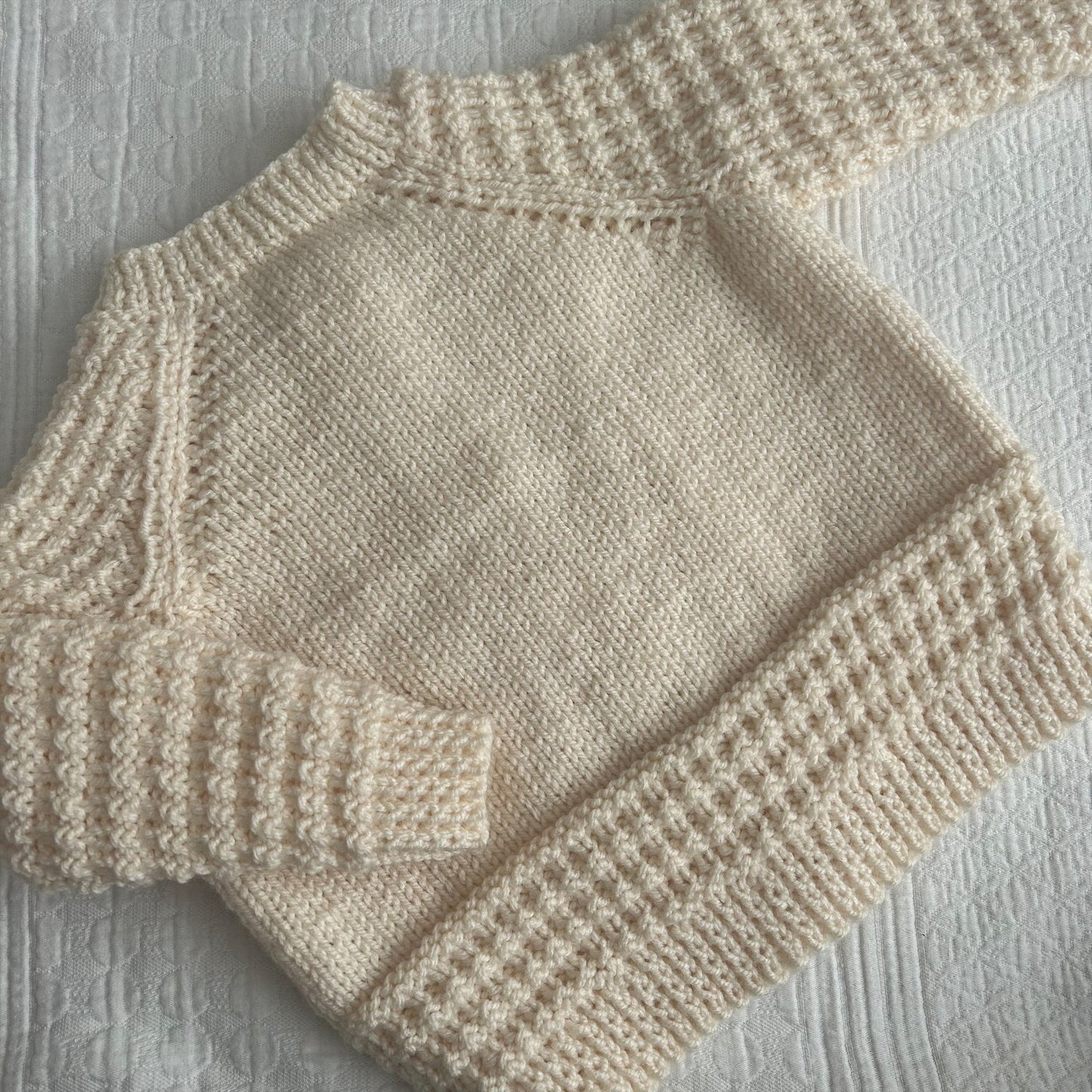 Age 2-3 Years Handknitted Cardi