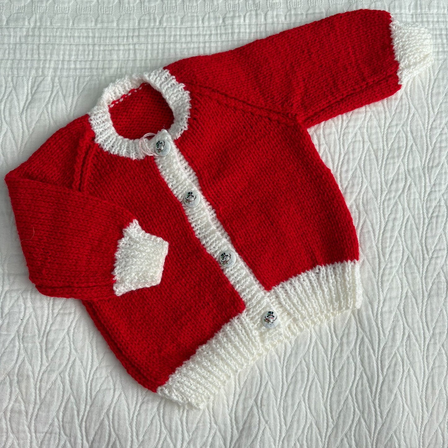 3-6 Month Handknitted Cardi