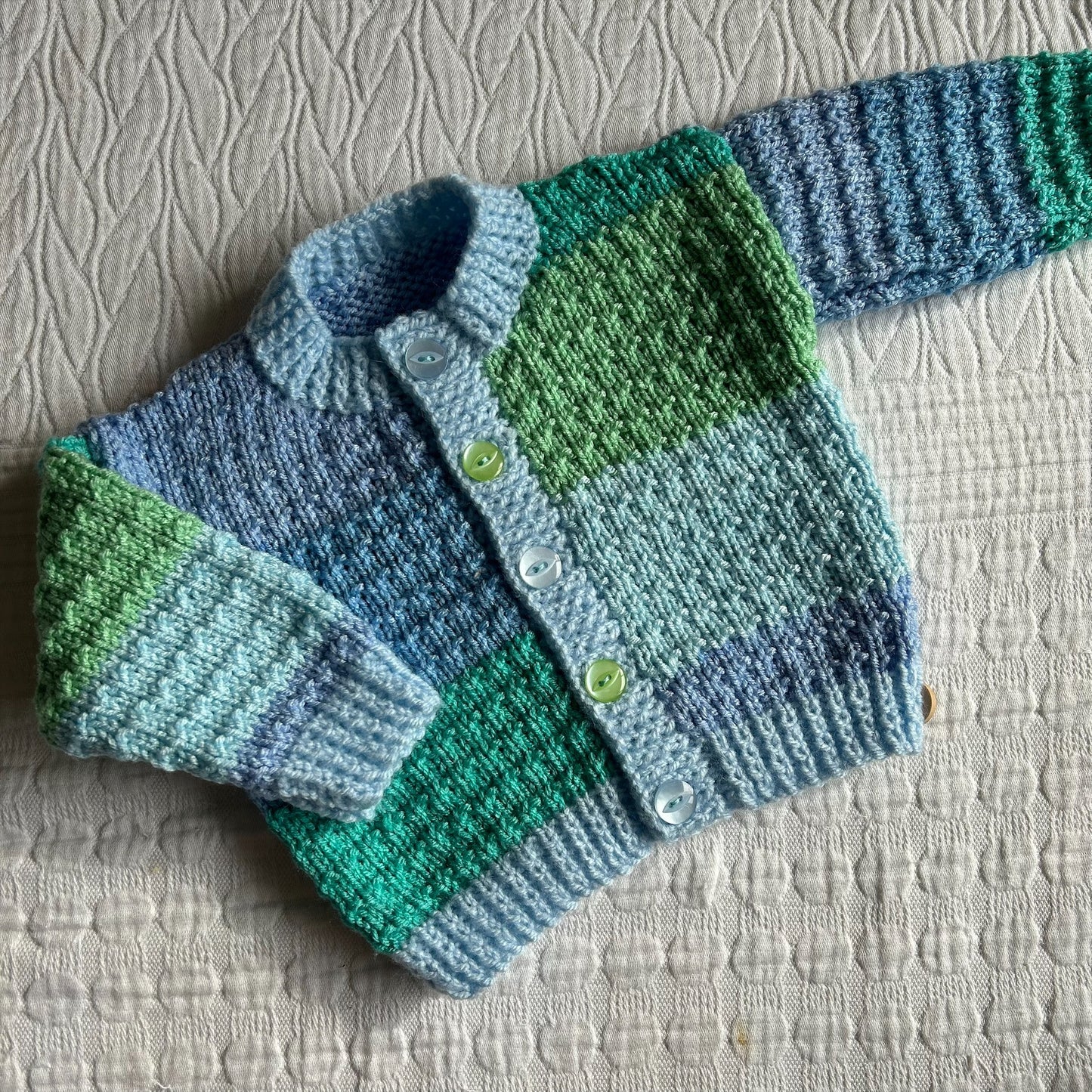 0-3 Month Handknitted Cardi