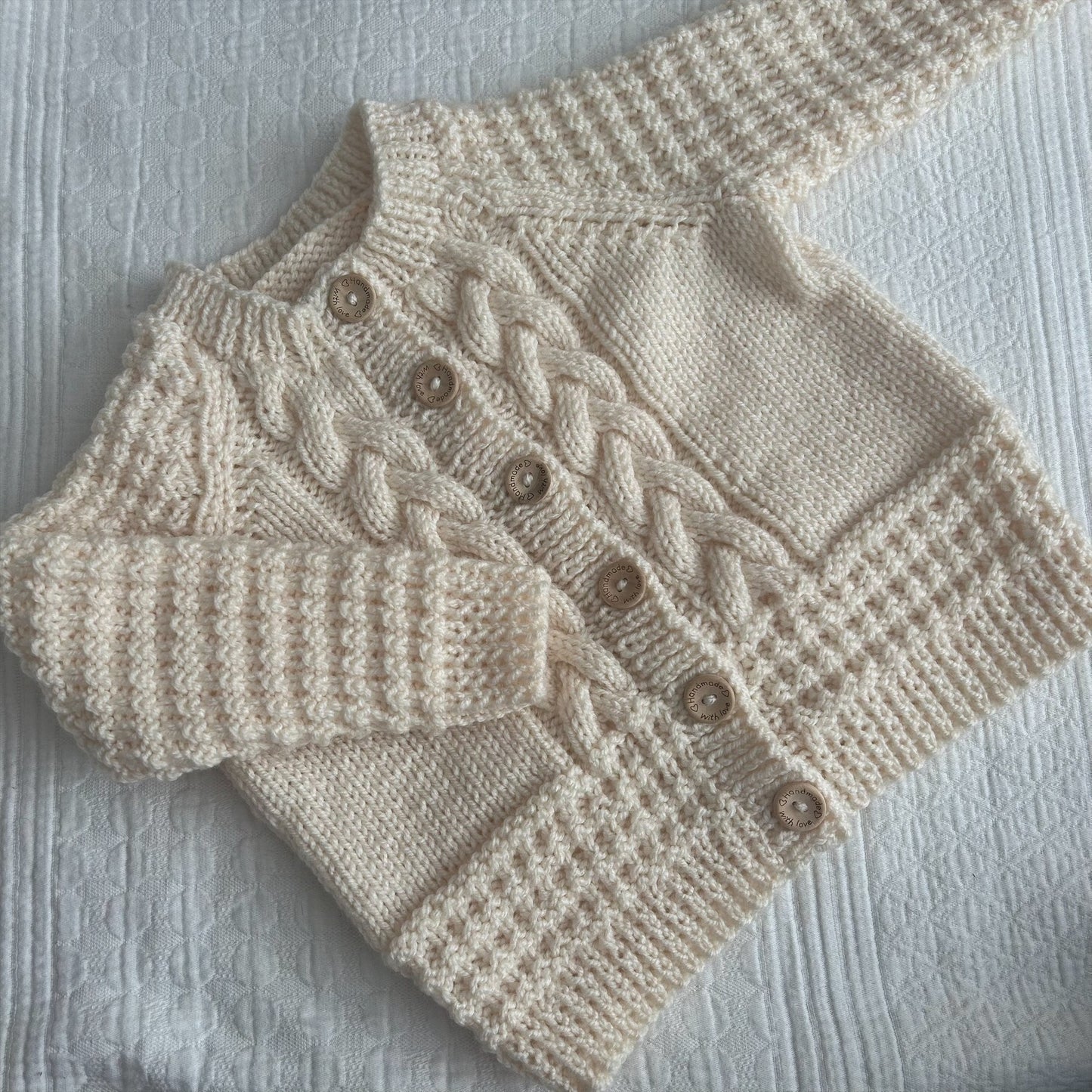 Age 2-3 Years Handknitted Cardi