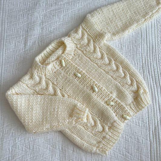 6-12 Month Handknitted Cardi