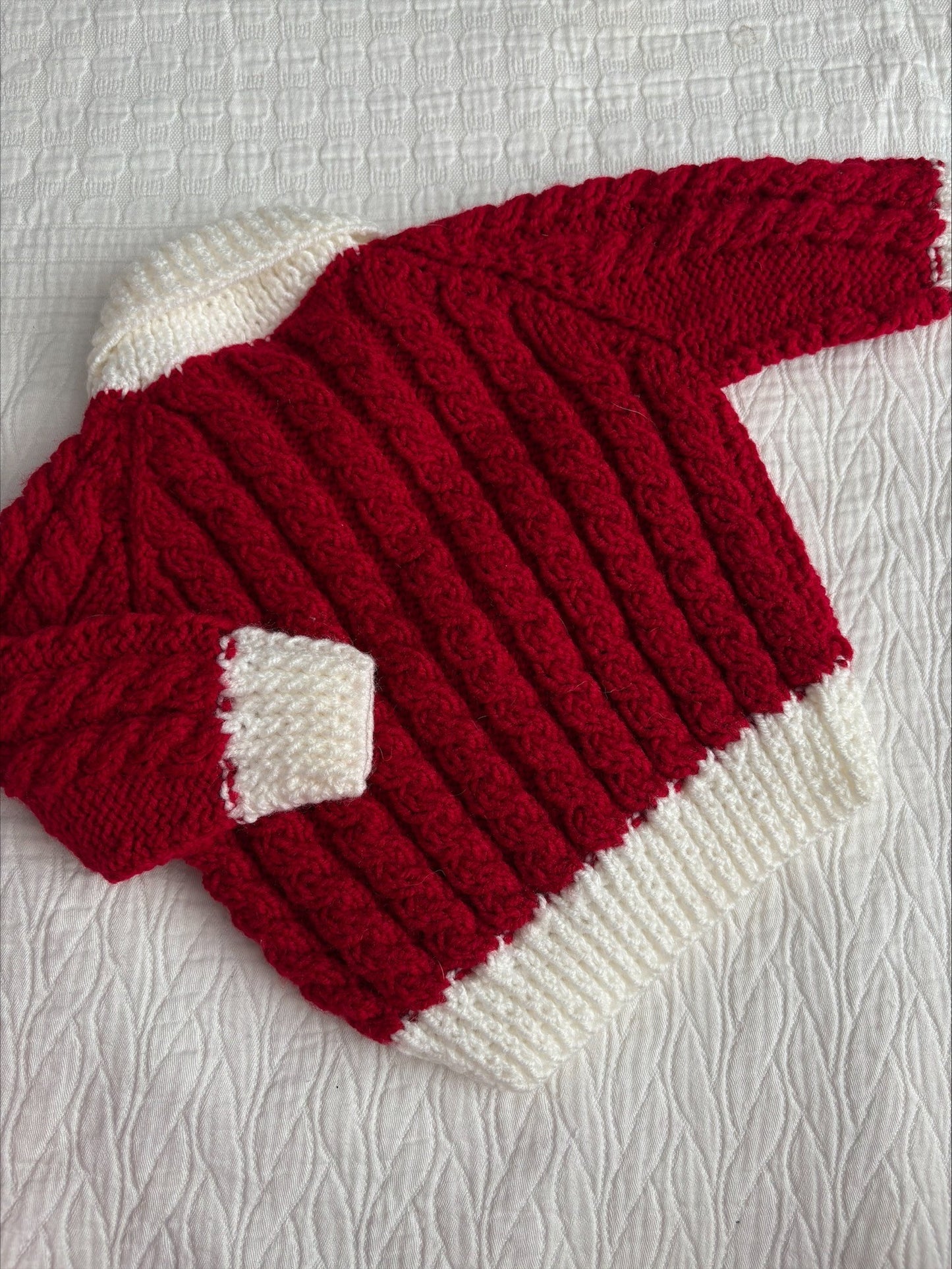 6-12 Month Handknitted Cardi