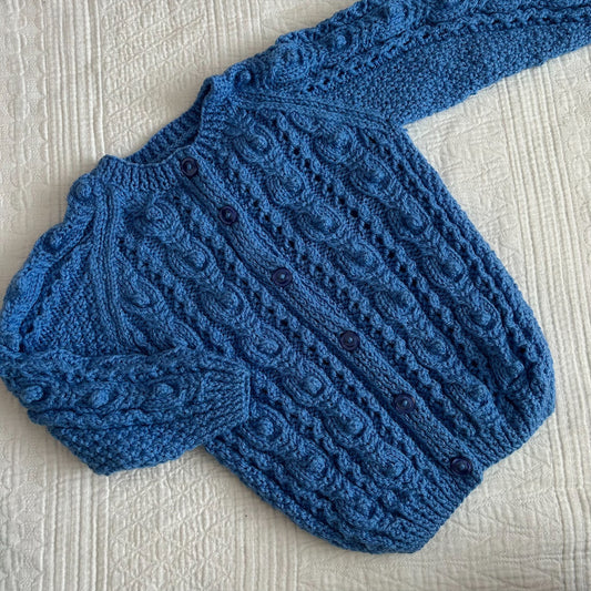 Age 2-3 Years Handknitted Cardi