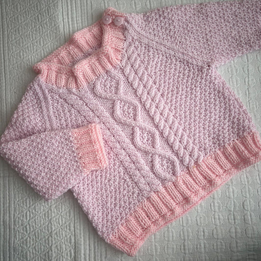 Age 1-2 Years Handknitted Jumper