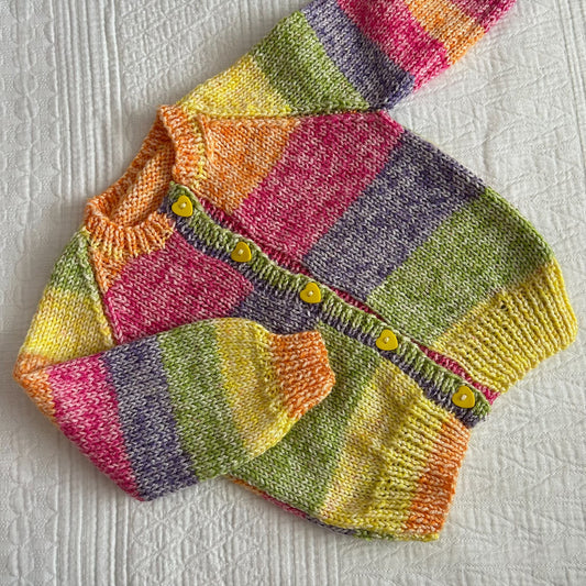 6-12 Month Handknitted Cardi