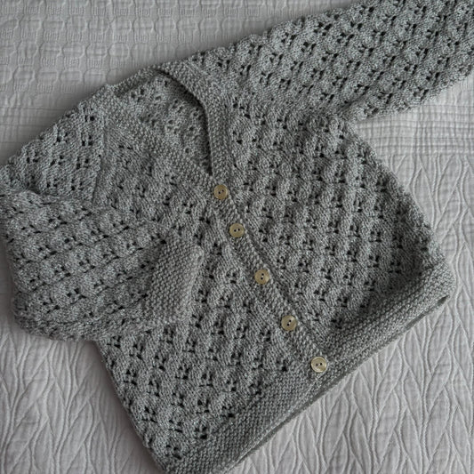 6-12 Month Handknitted Cardi