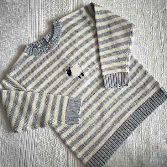 Age 5-6 Years Sheep Jumper (Not Handknitted)