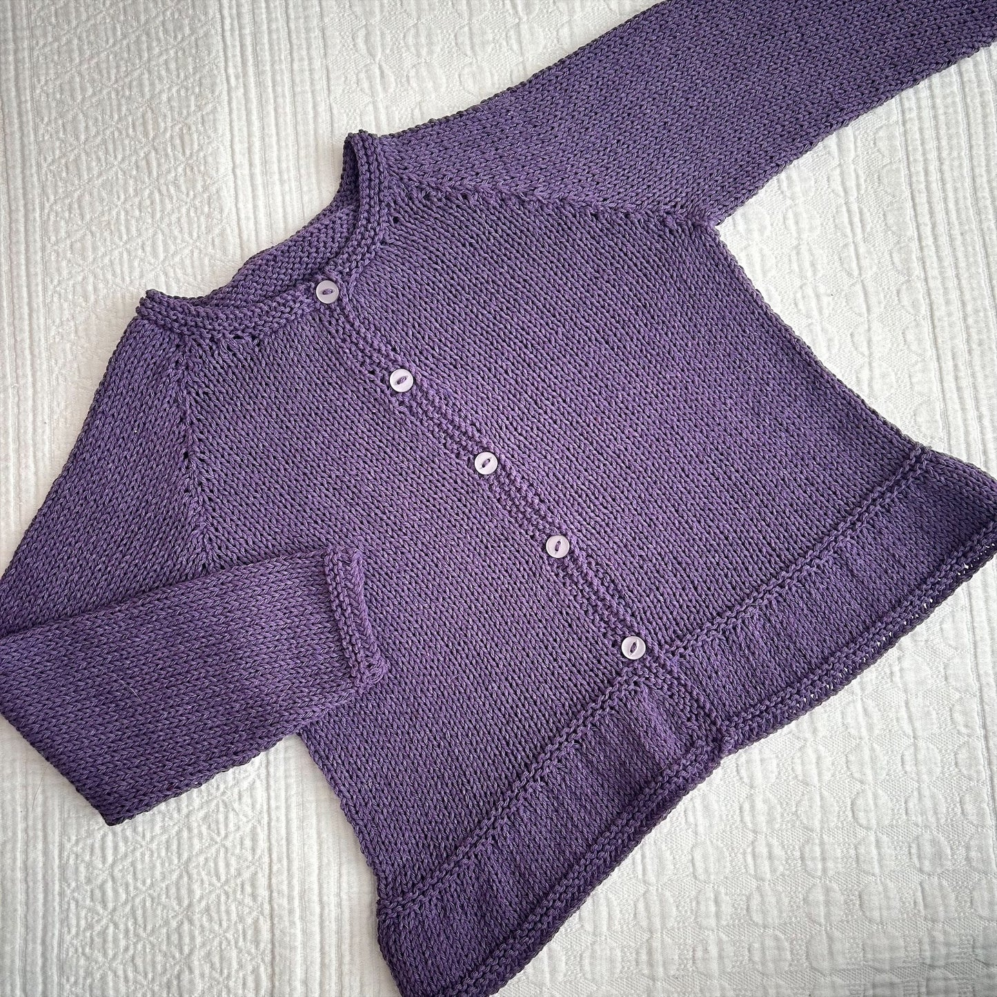 Age 2-3 Years Handknitted Cardi