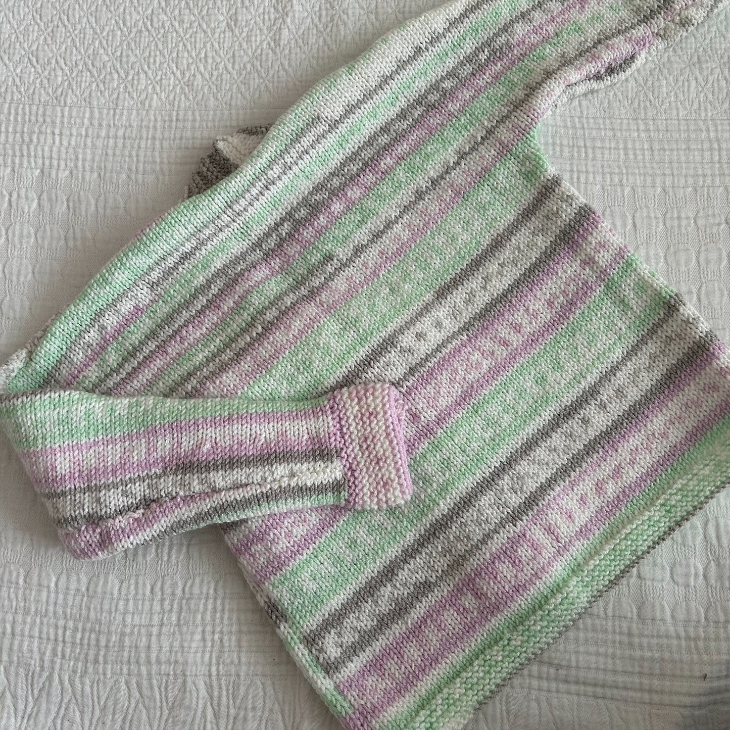 Age 3-4 Years Handknitted Cardi