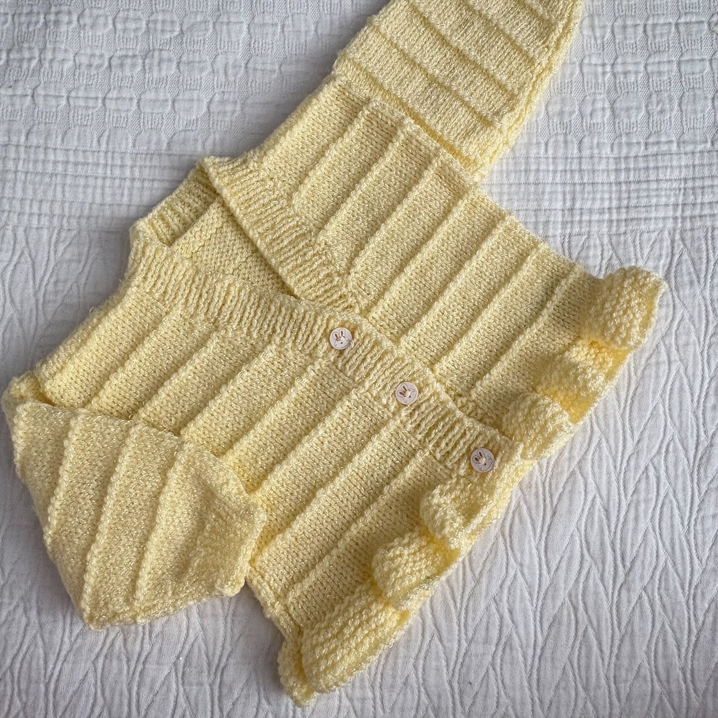 3-6 Month Handknitted Cardi
