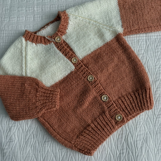 6-12 Month Handknitted Cardi