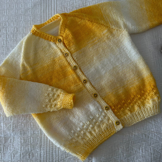 Age 3-4 Years Handknitted Cardi