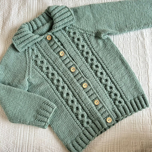 Age 2-3 Years Handknitted Cardi