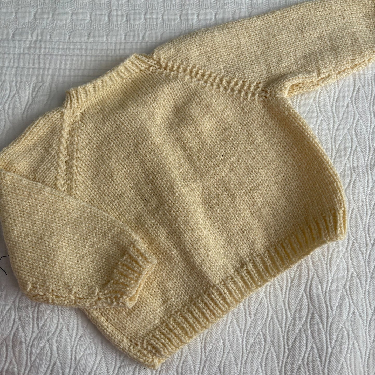 3-6 Month Handknitted Cardi
