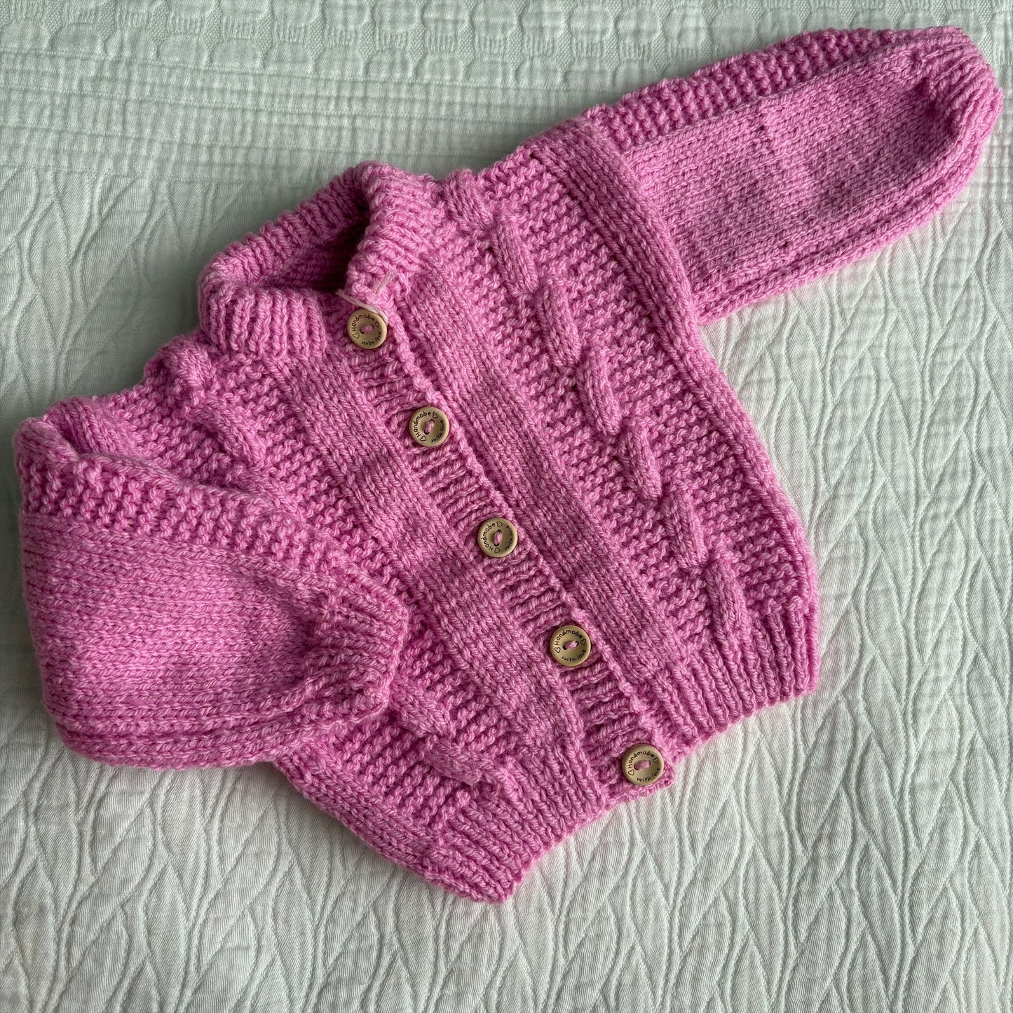 3-6 Month Handknitted Cardi