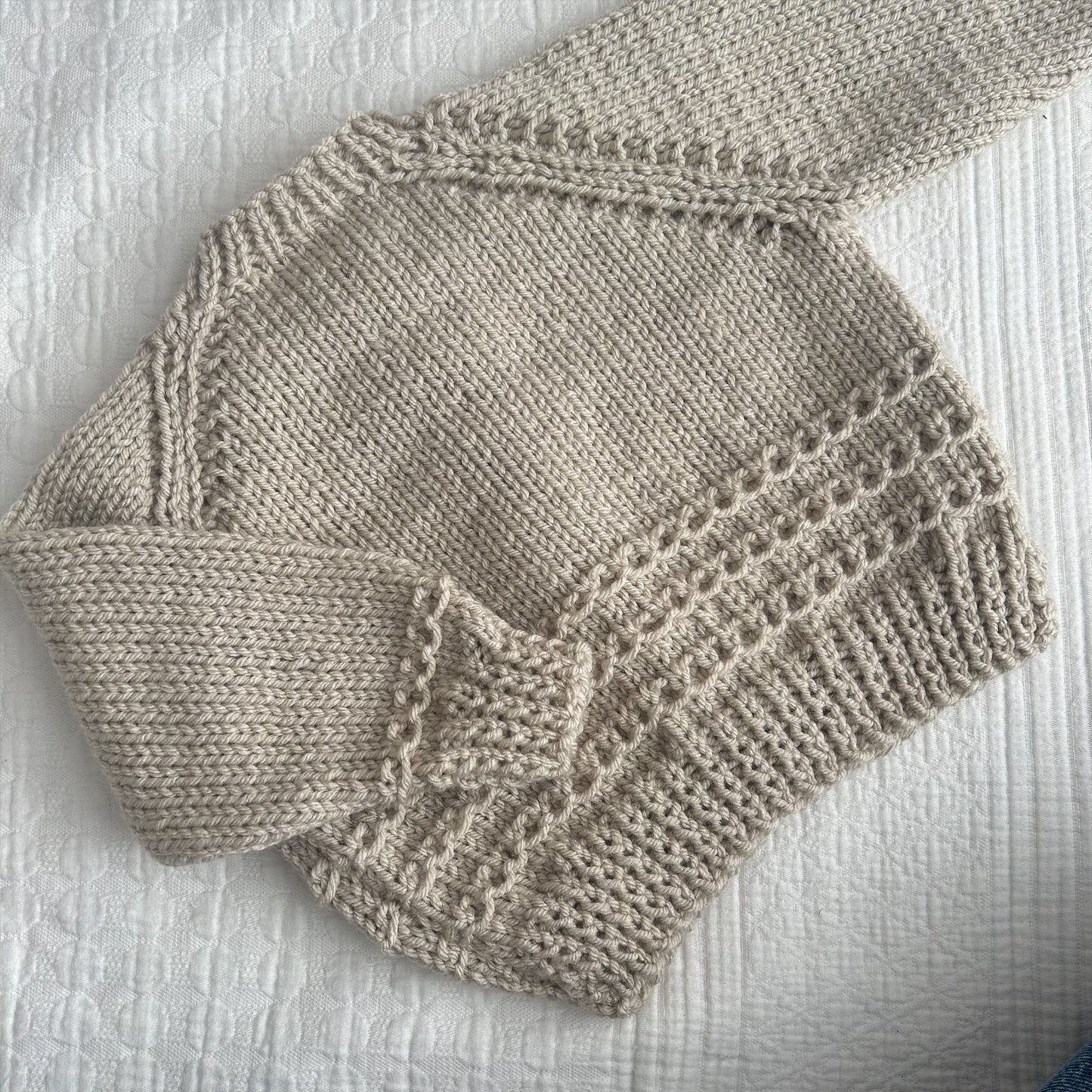 Age 2-3 Years Handknitted Cardi