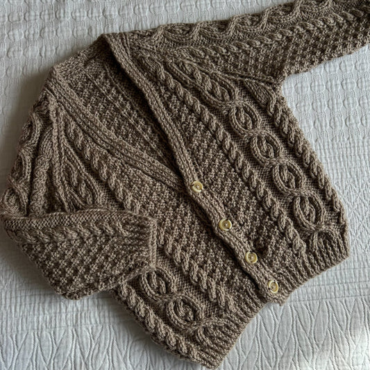 Age 2-3 Years Handknitted Cardi