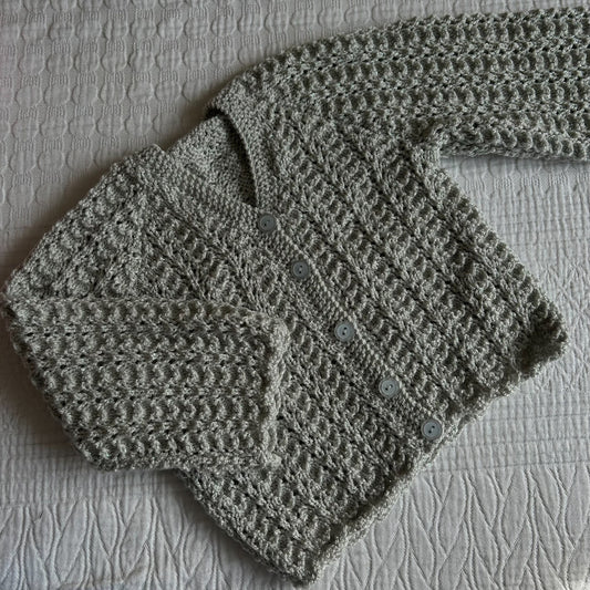 Age 1-2 Years Handknitted Cardi