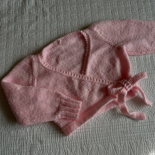 Age 2-3 Years Handknitted Ballet Cardi