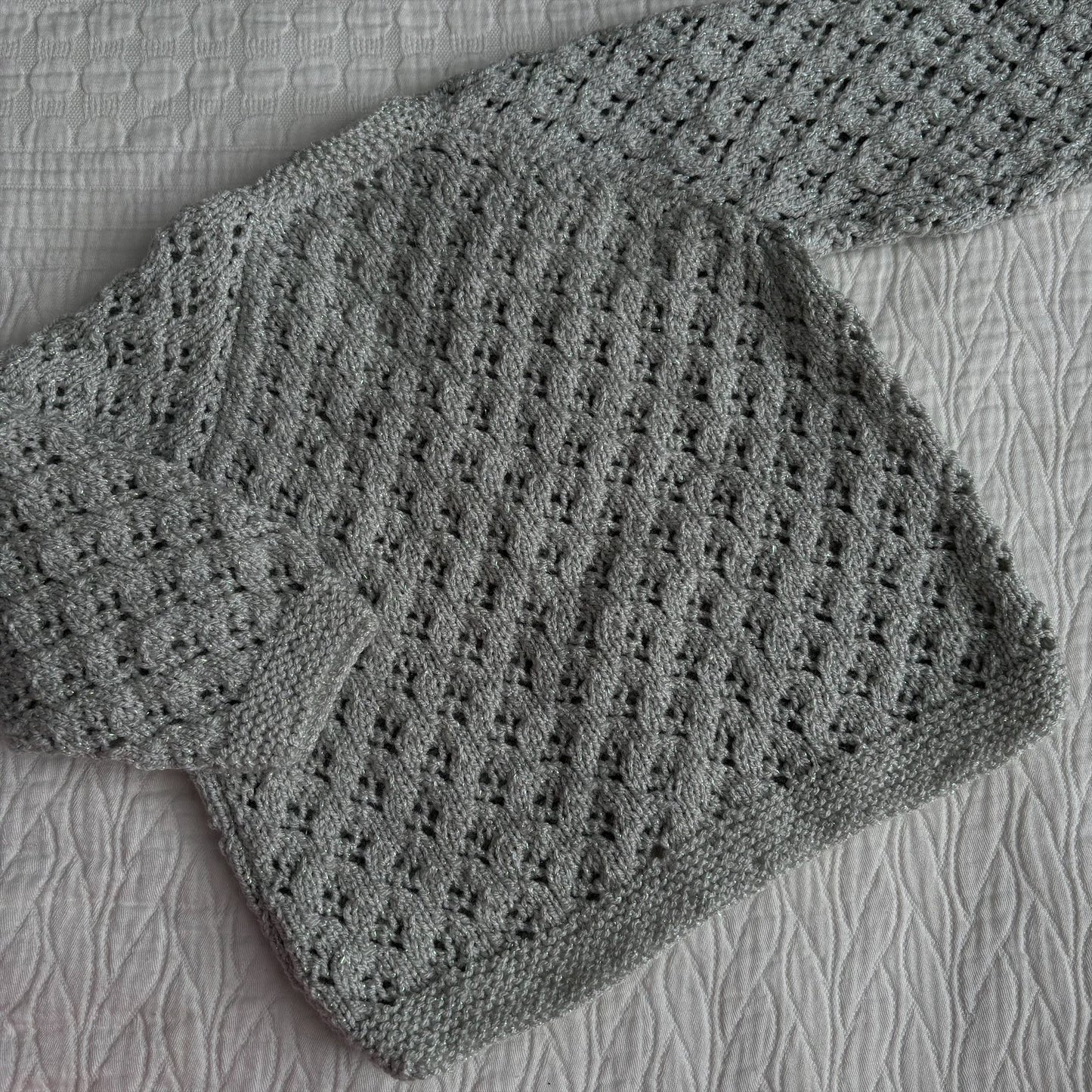 6-12 Month Handknitted Cardi