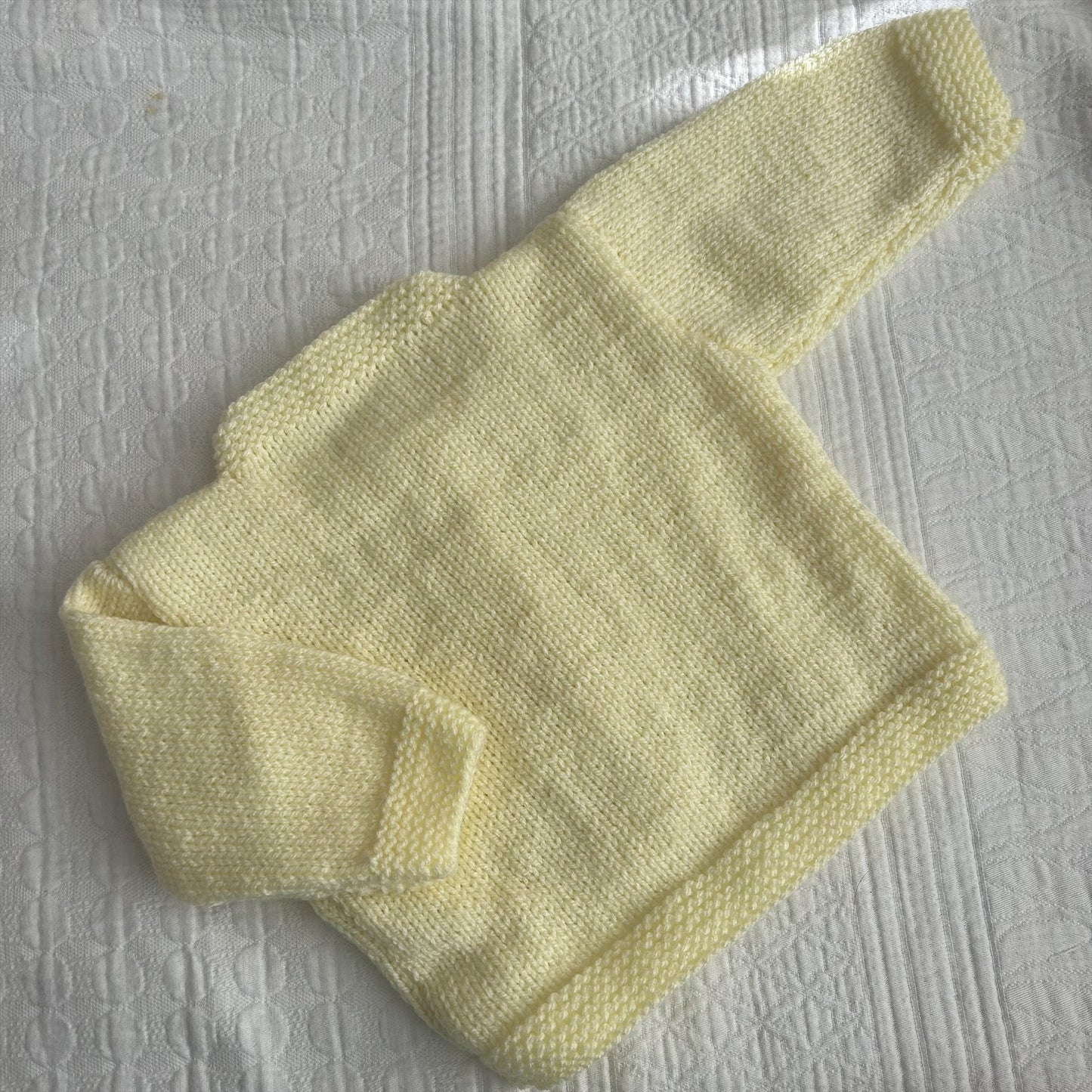 0-3 Month Handknitted Cardi