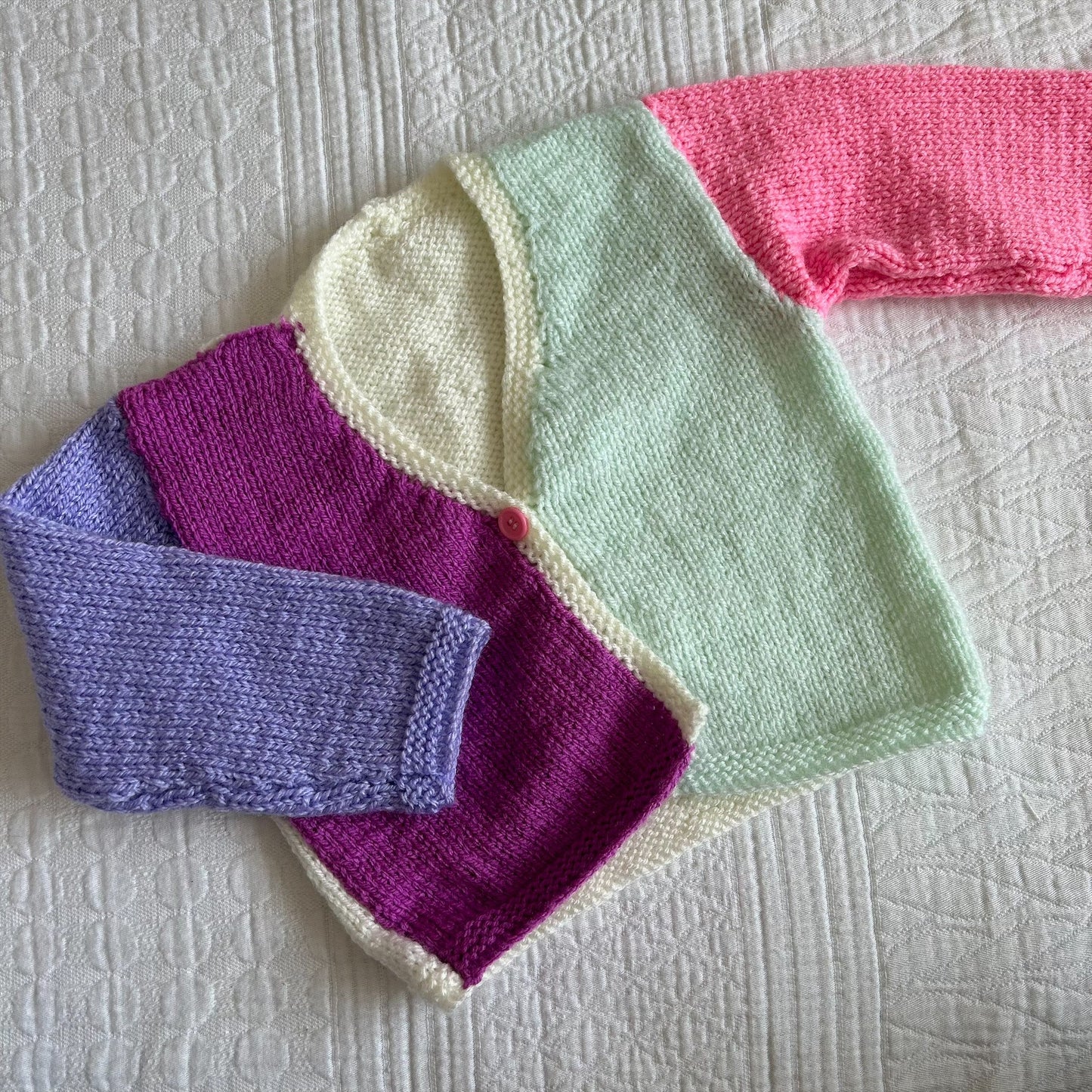 6-12 Month Handknitted Cardi