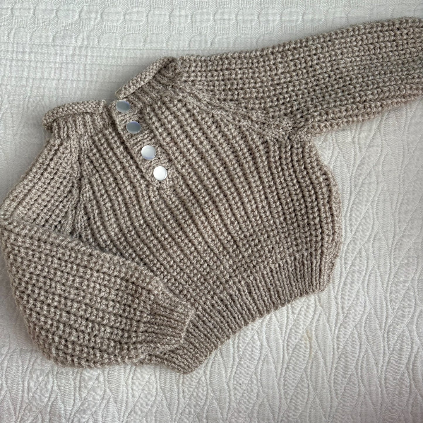 0-3 Month Handknitted Jumper