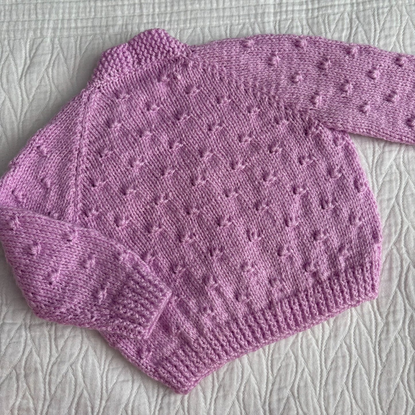 3-6 Month Handknitted Cardi