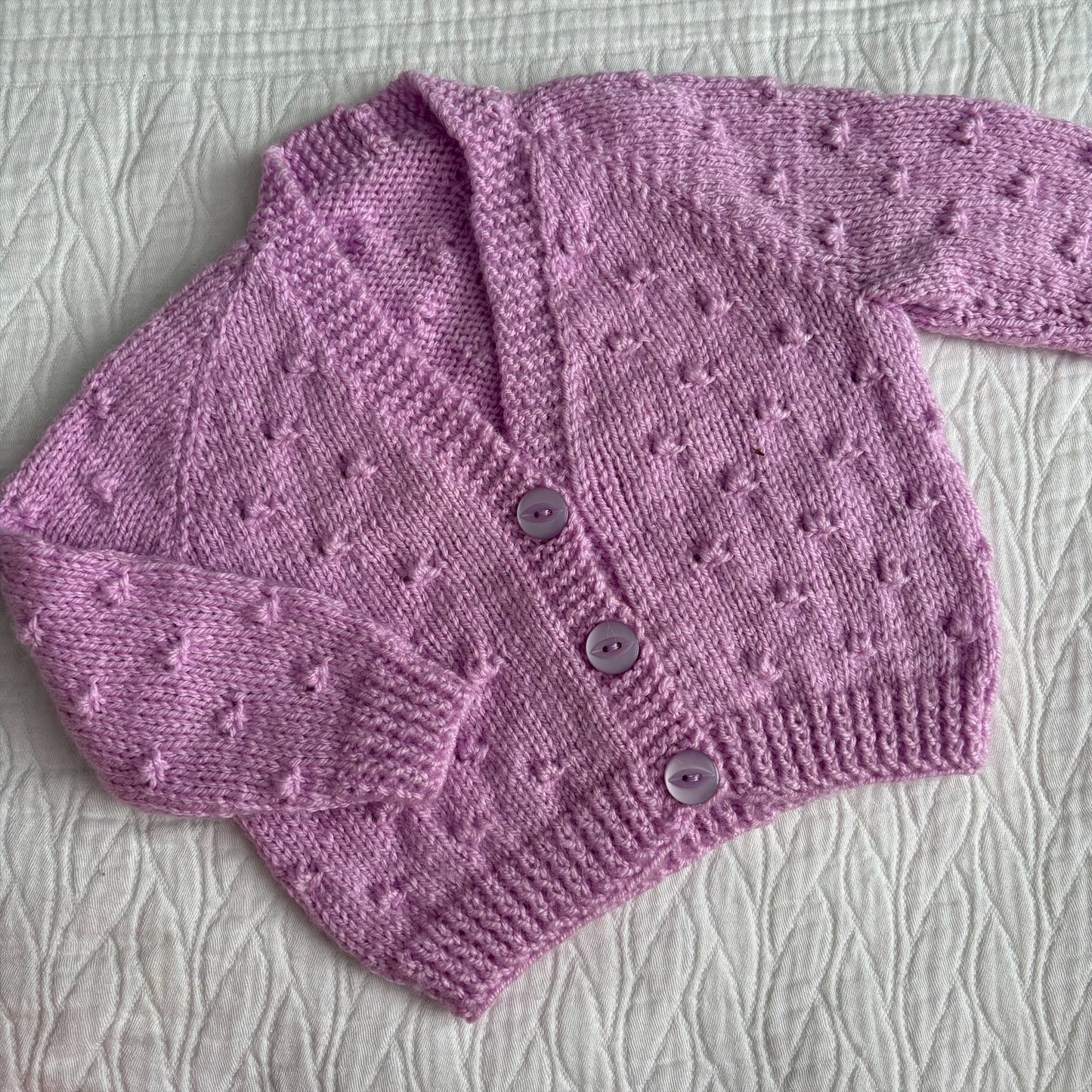 3-6 Month Handknitted Cardi