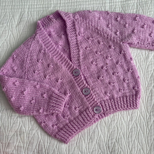 3-6 Month Handknitted Cardi