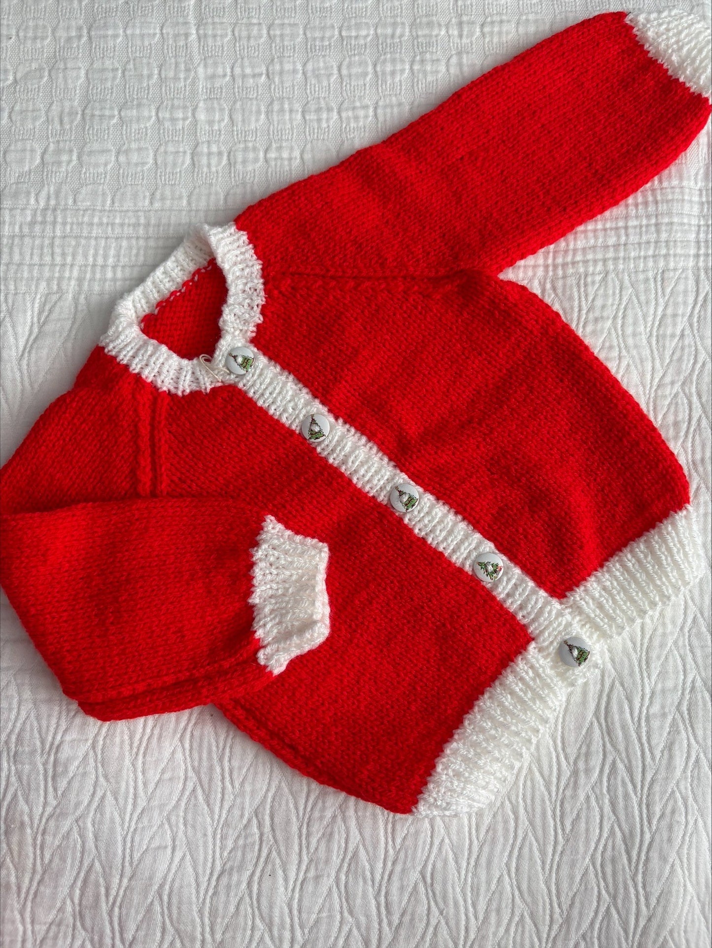 6-12 Month Handknitted Cardi