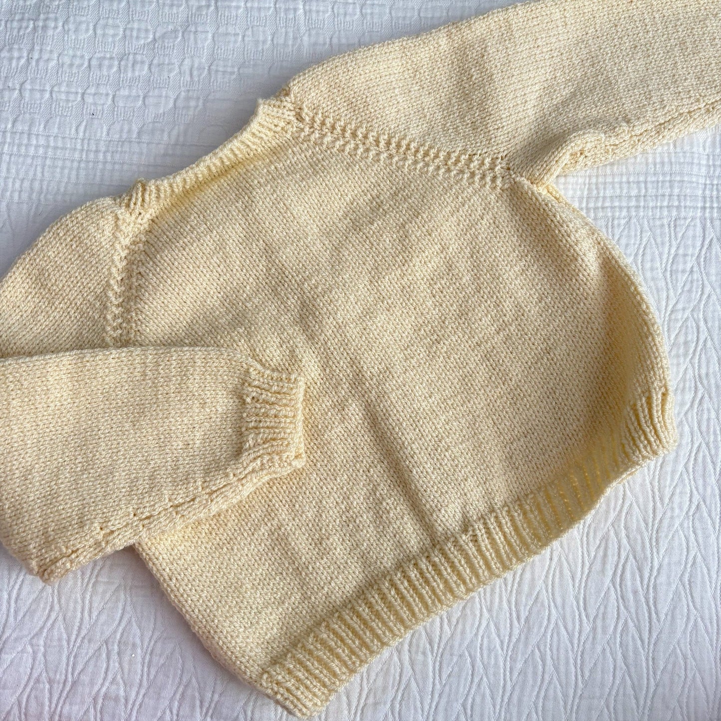 Age 1-2 Years Handknitted Cardi