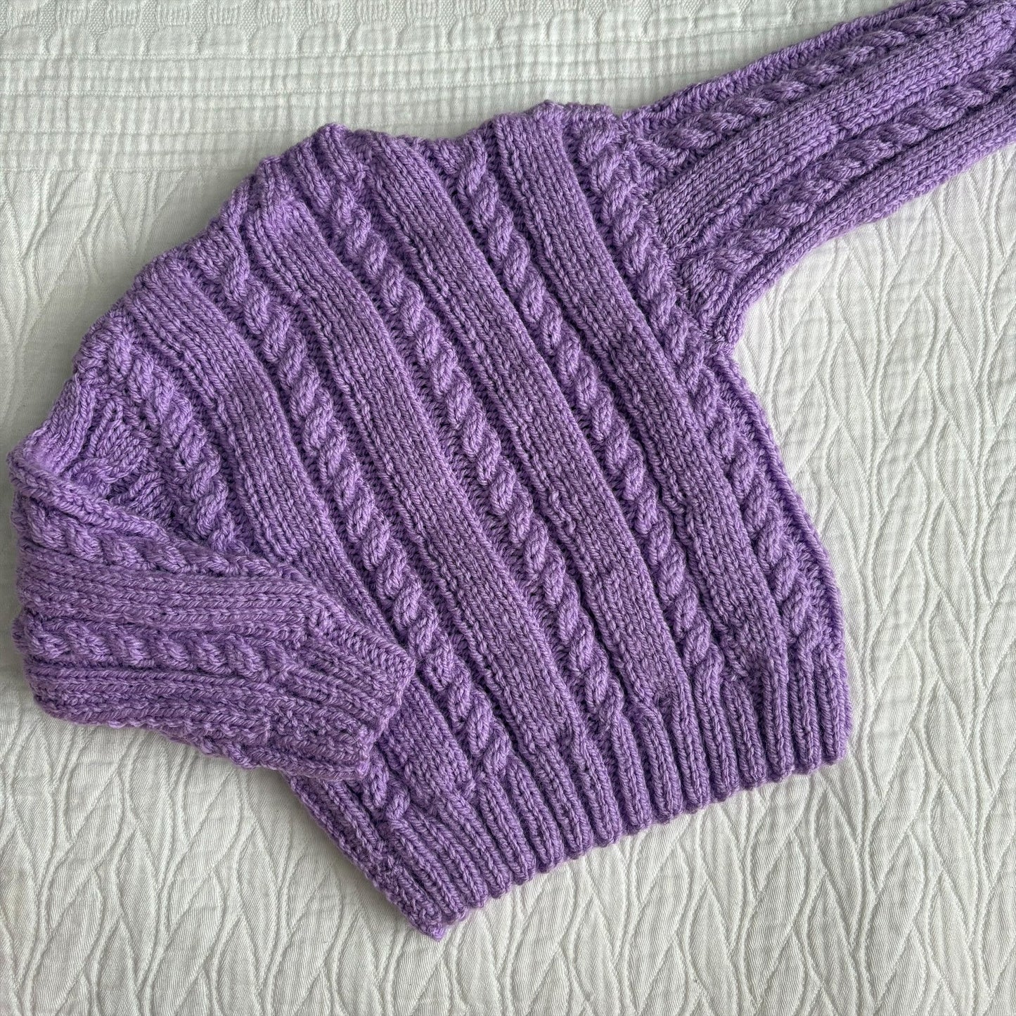 3-6 Month Handknitted Cardi