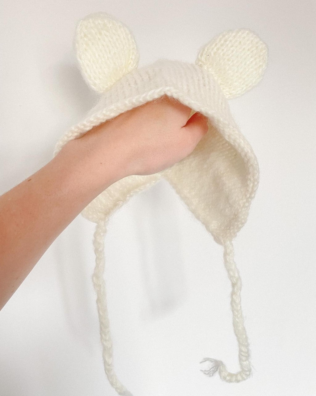 Handknitted Bear Bonnet | Various Sizes